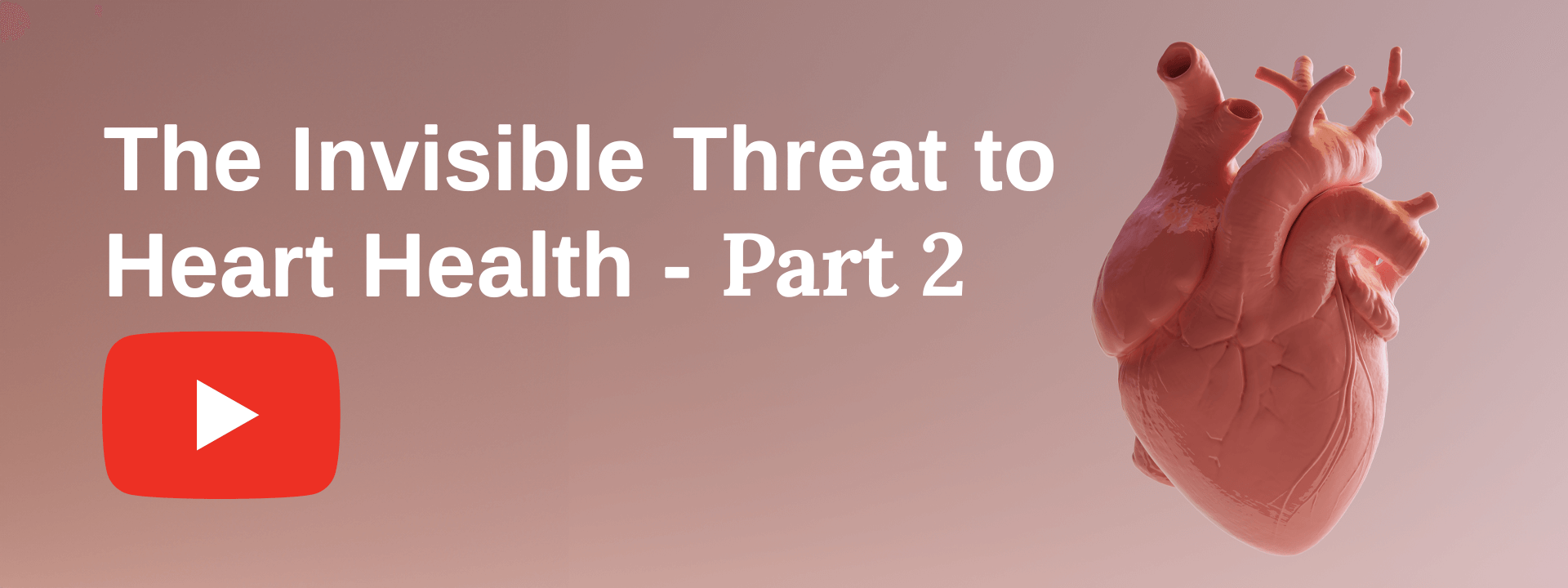 The invisible threat to heart health - part 2