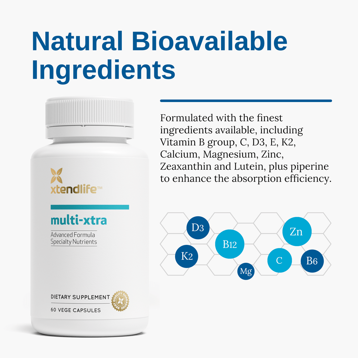 Natural bioavailable ingredients