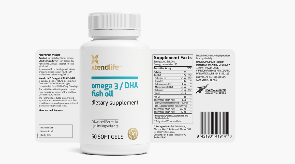 Omega 3 / DHA Fish Oil